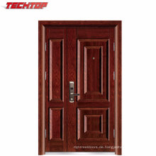 TPS-036 1A Stahlsicherheits-industrieller Sohn-und Mutter-Tür-Haupttür-Entwurf